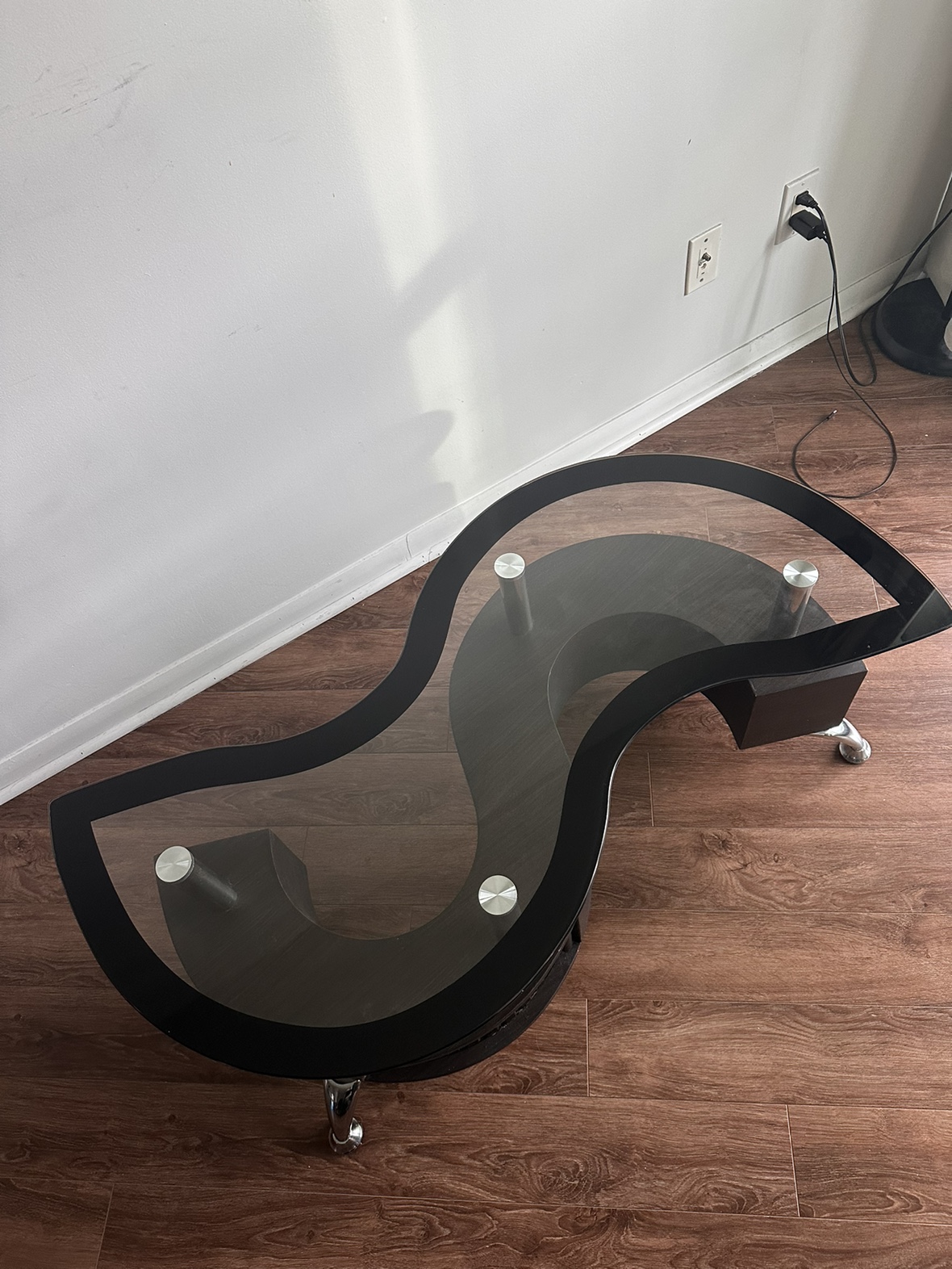 Wayfair Glass Coffee Table - photo 5