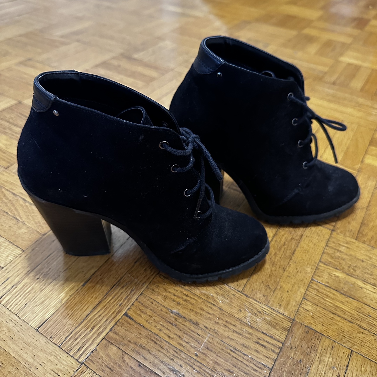 Call it Spring  Black Heeled Booties image indicator(4)