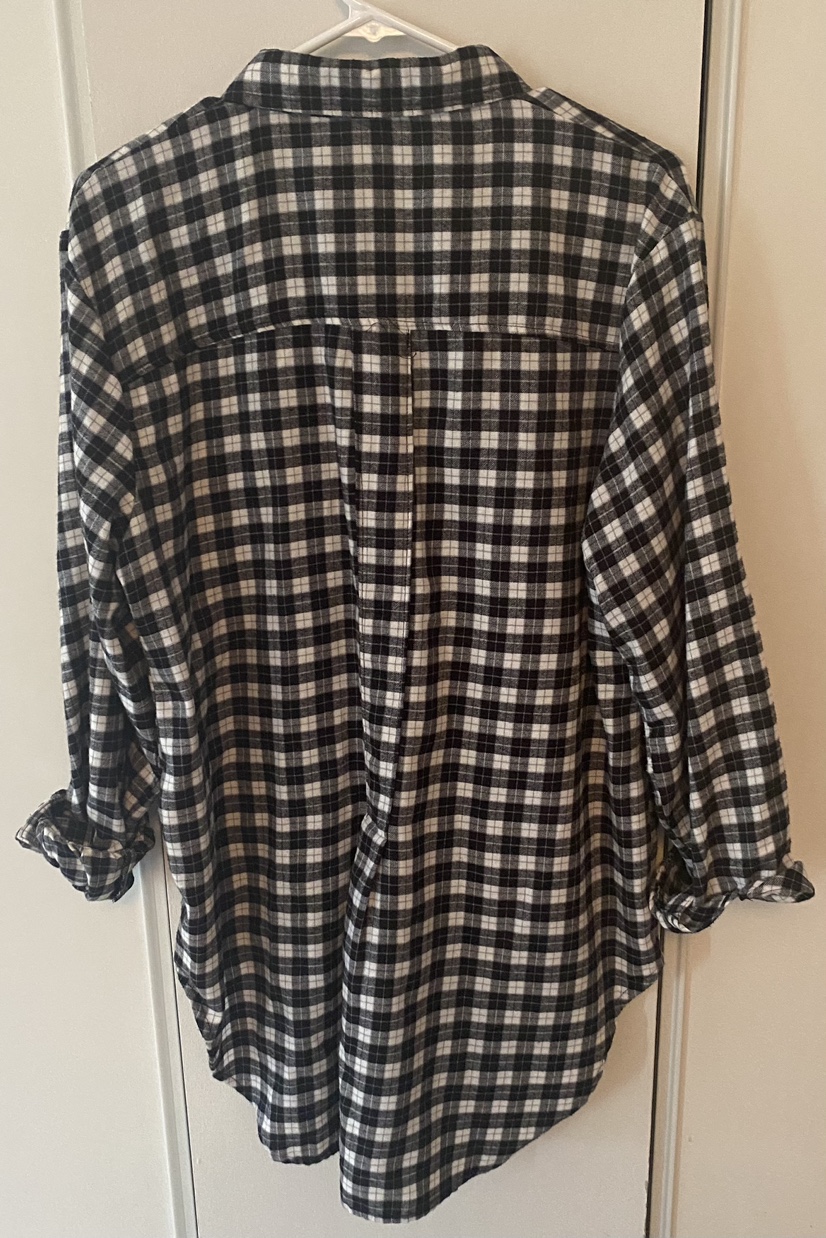 NEW - Plaid blouse - button down shirt - photo 2