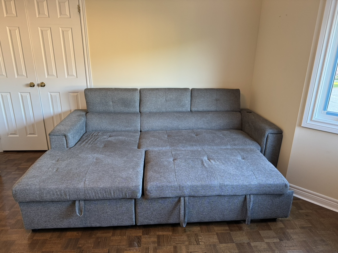 Left hand sleeper sectional sofa - photo 2