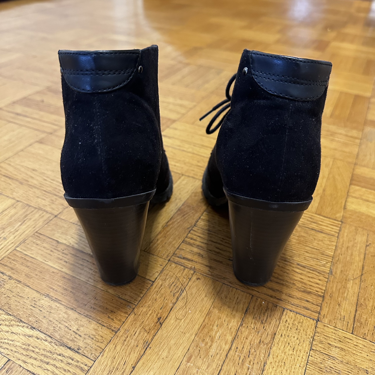 Call it Spring  Black Heeled Booties image indicator(3)