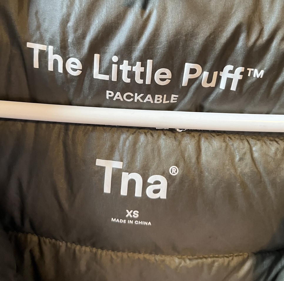TNA The Little Puff jacket - size xs - photo 3