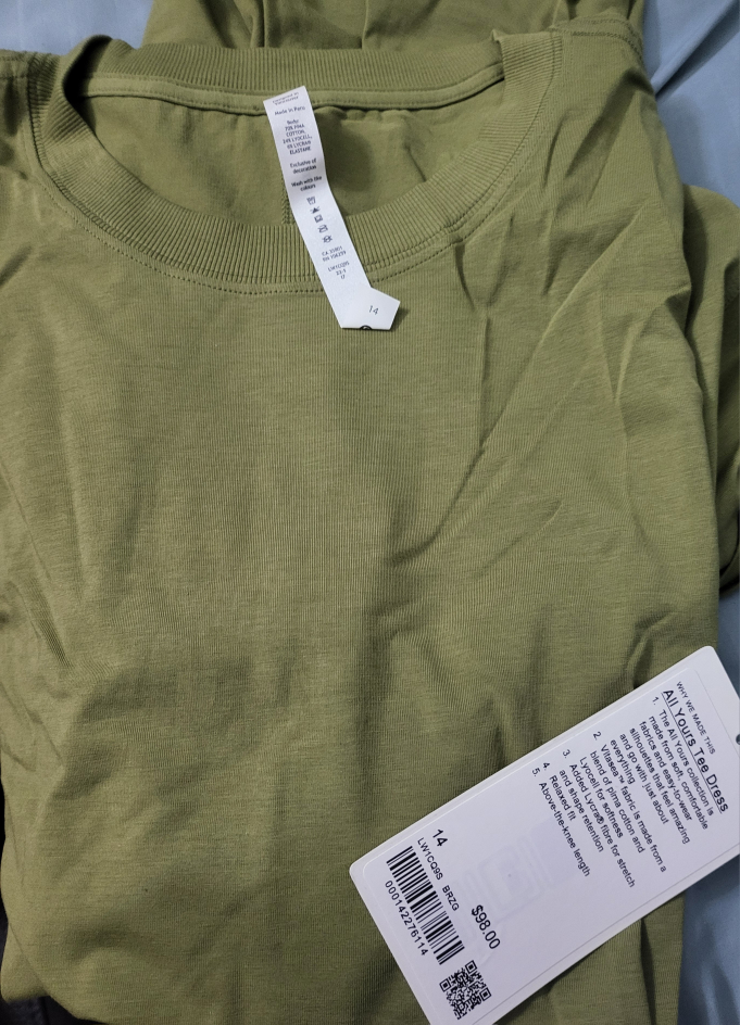 lululemon All Yours T-Shirt Dress - photo 2