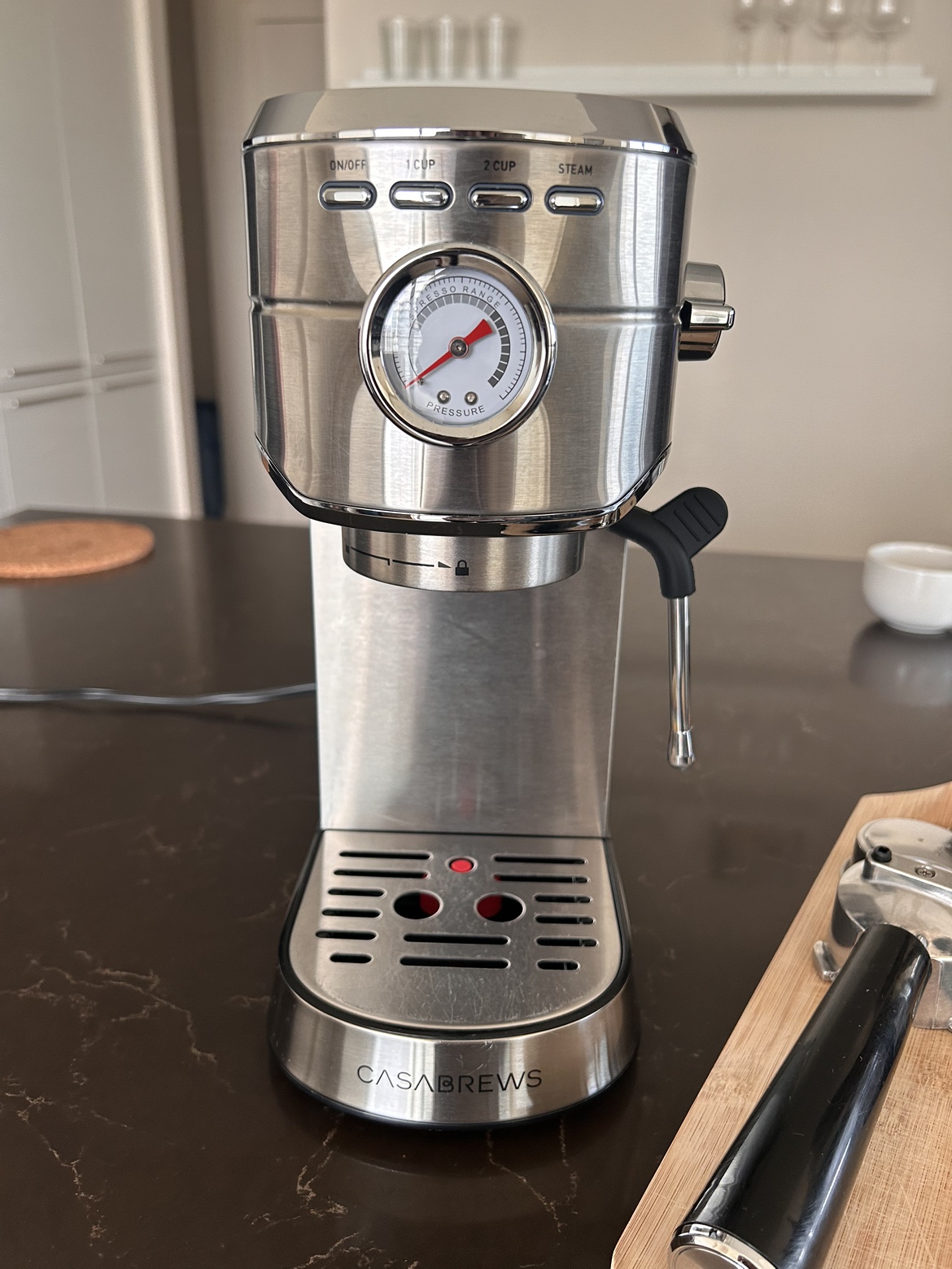 Casabrew Coffee Machine + Coffee grinder
