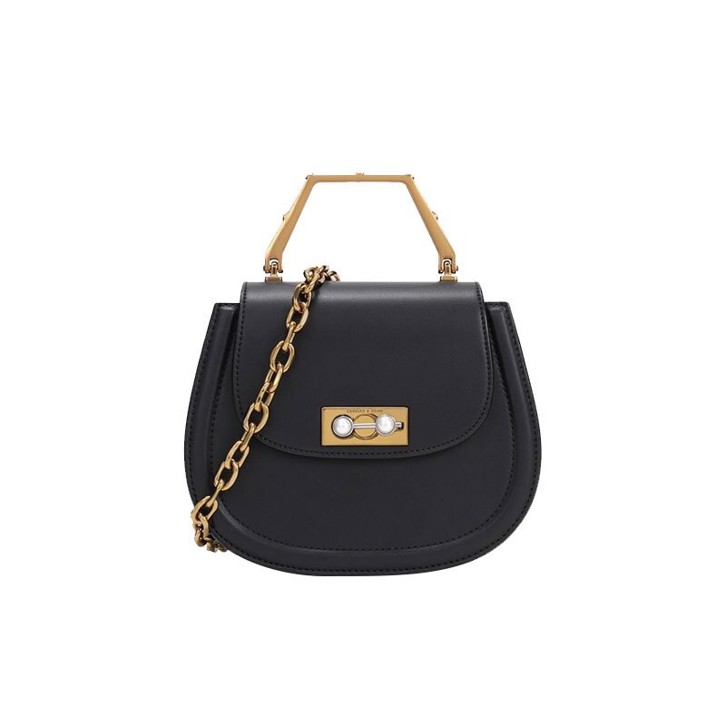 charles and keith  Metal Top Handle Bag - photo 4
