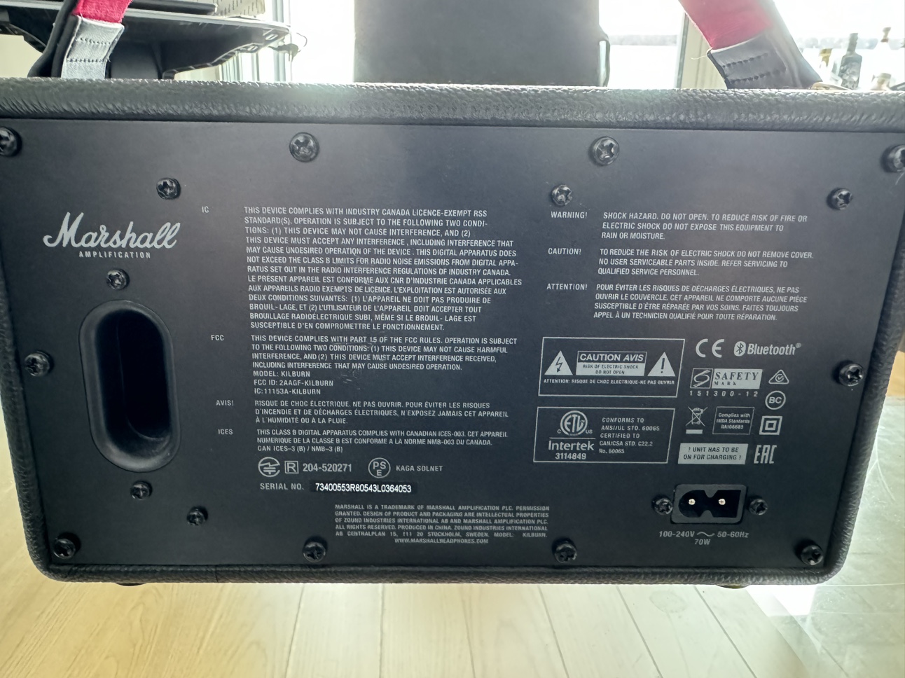 Marshall Kilburn Bluetooth speaker - photo 5