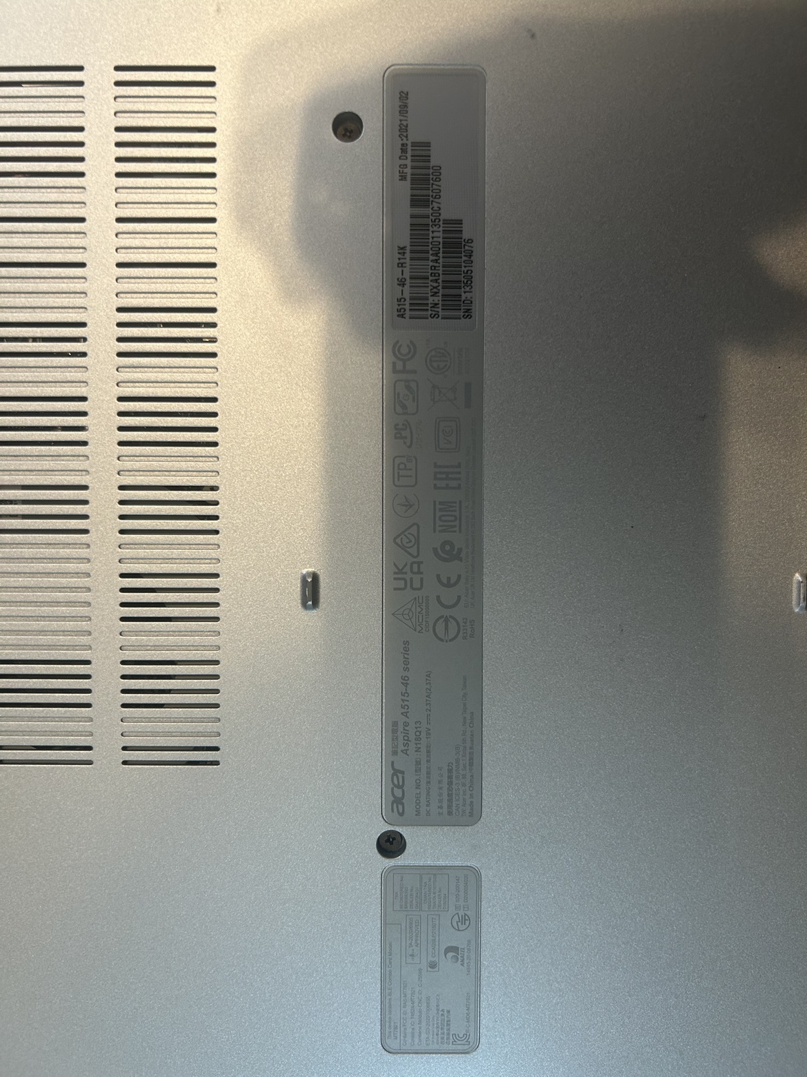 Acer aspire 5 - photo 4