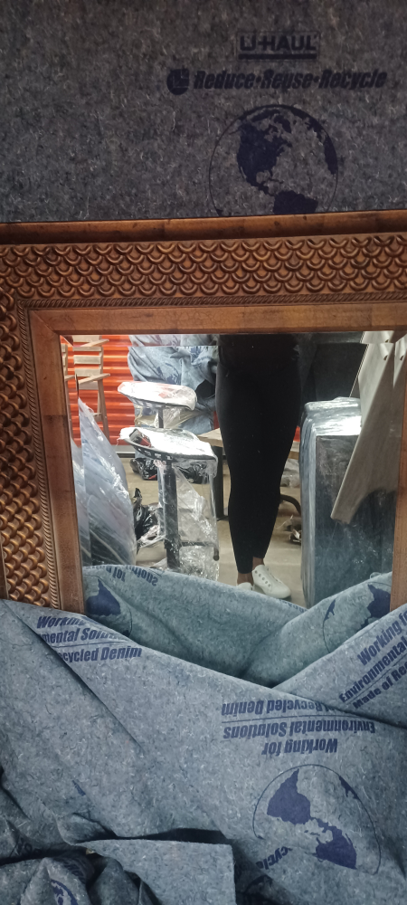 LARGE metallic mirror - photo 2
