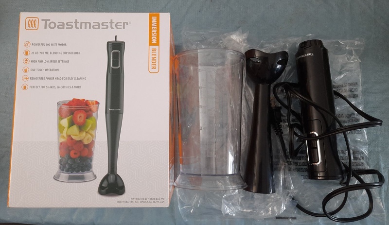 New Toastmaster Immersion Hand Blender thumbnail