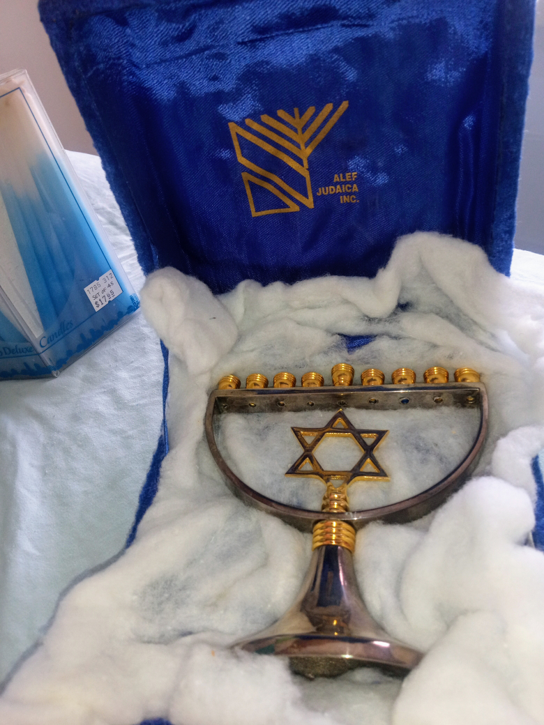 Menorah & Candles - photo 2