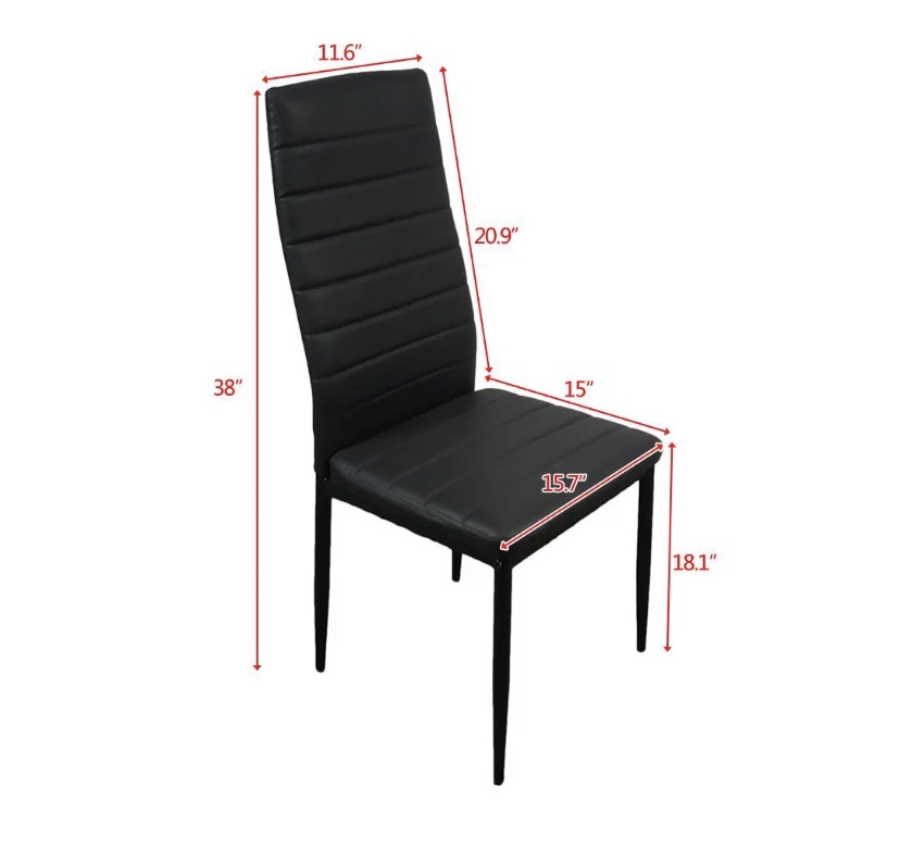 Dinning set (table and set of 4 chairs) - photo 2