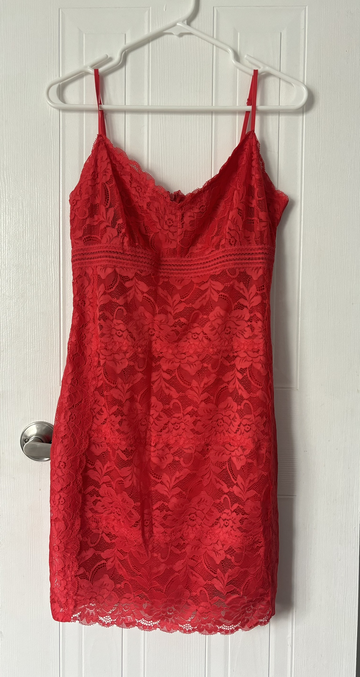 Guess red dress