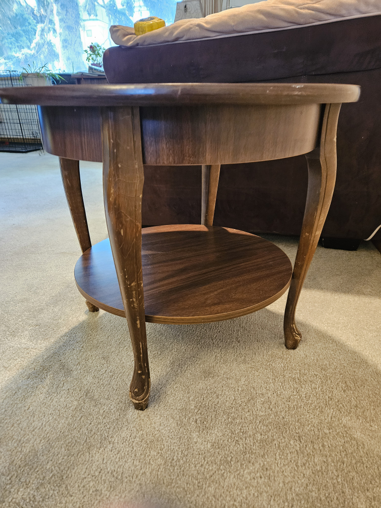 wide circular coffee table - photo 3