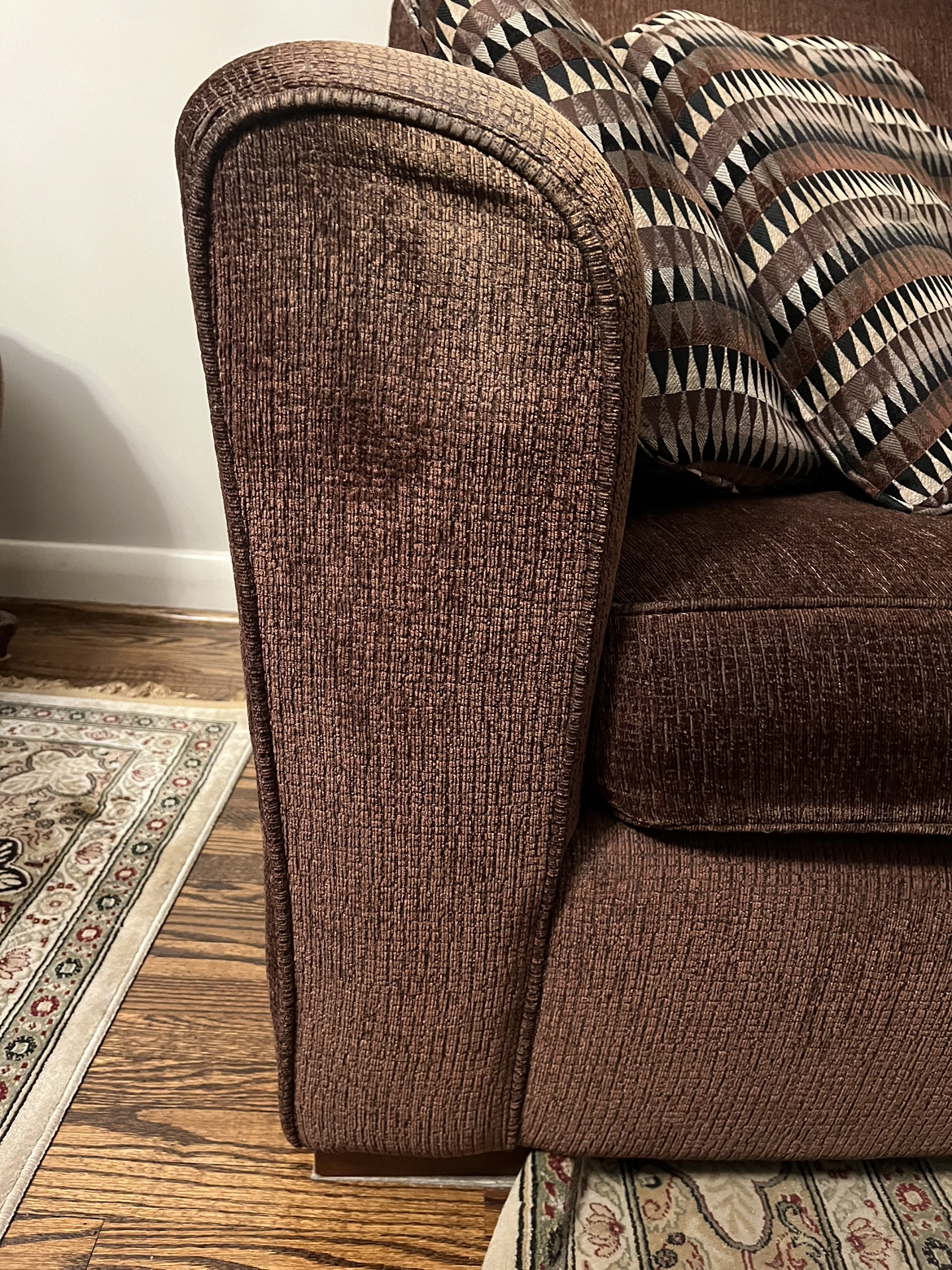 Brown sofa set - photo 2