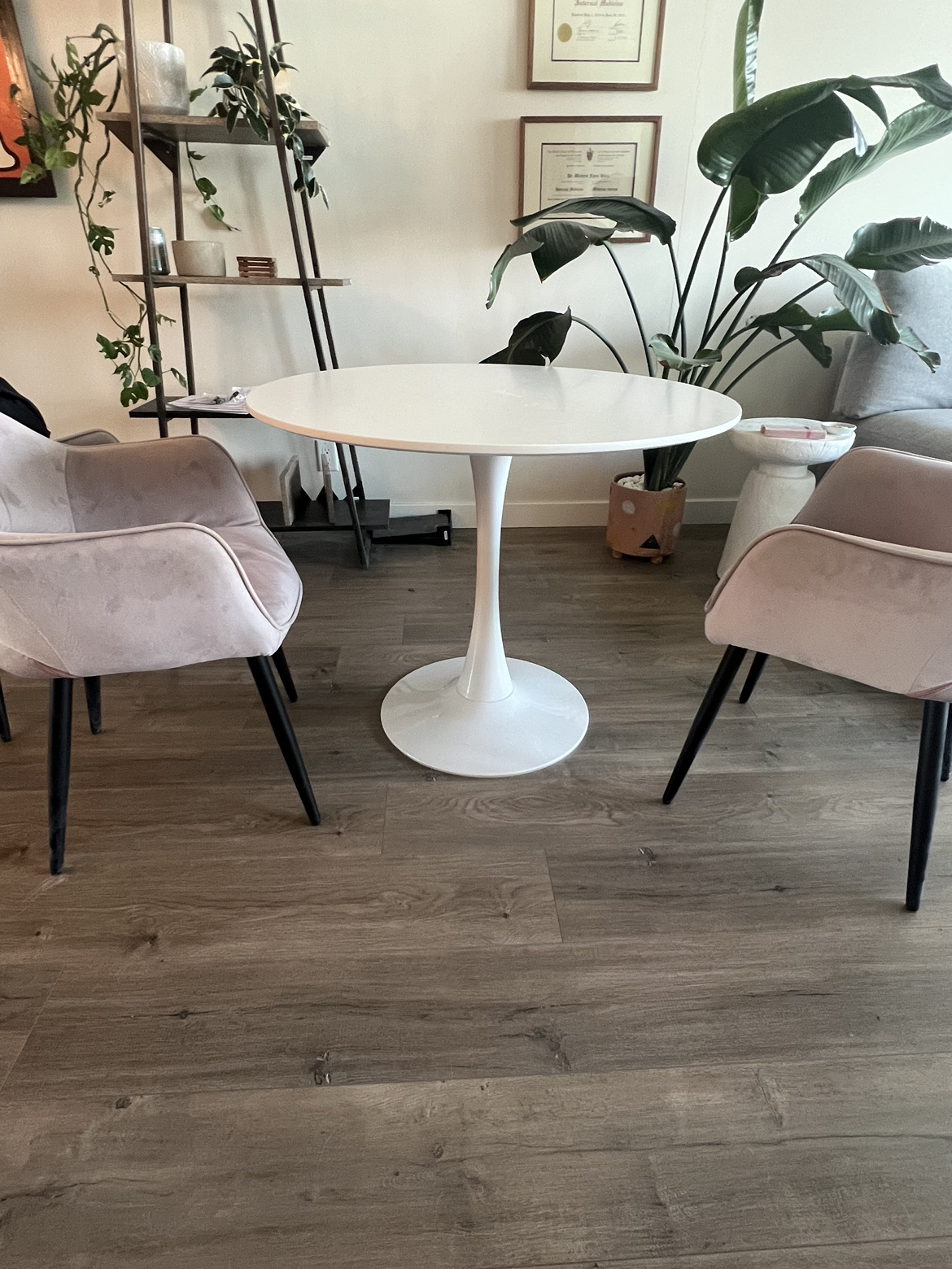 White Tulip Table