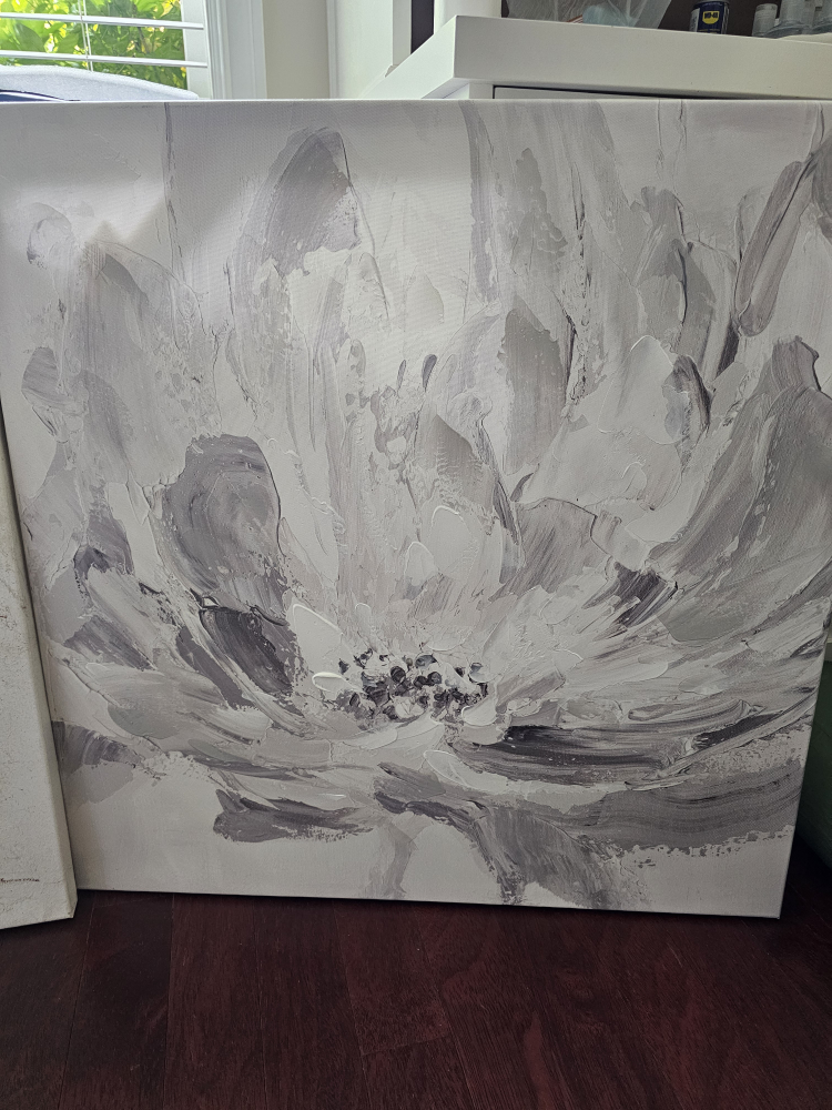 Wall prints with painted details 4 pcs - photo 3