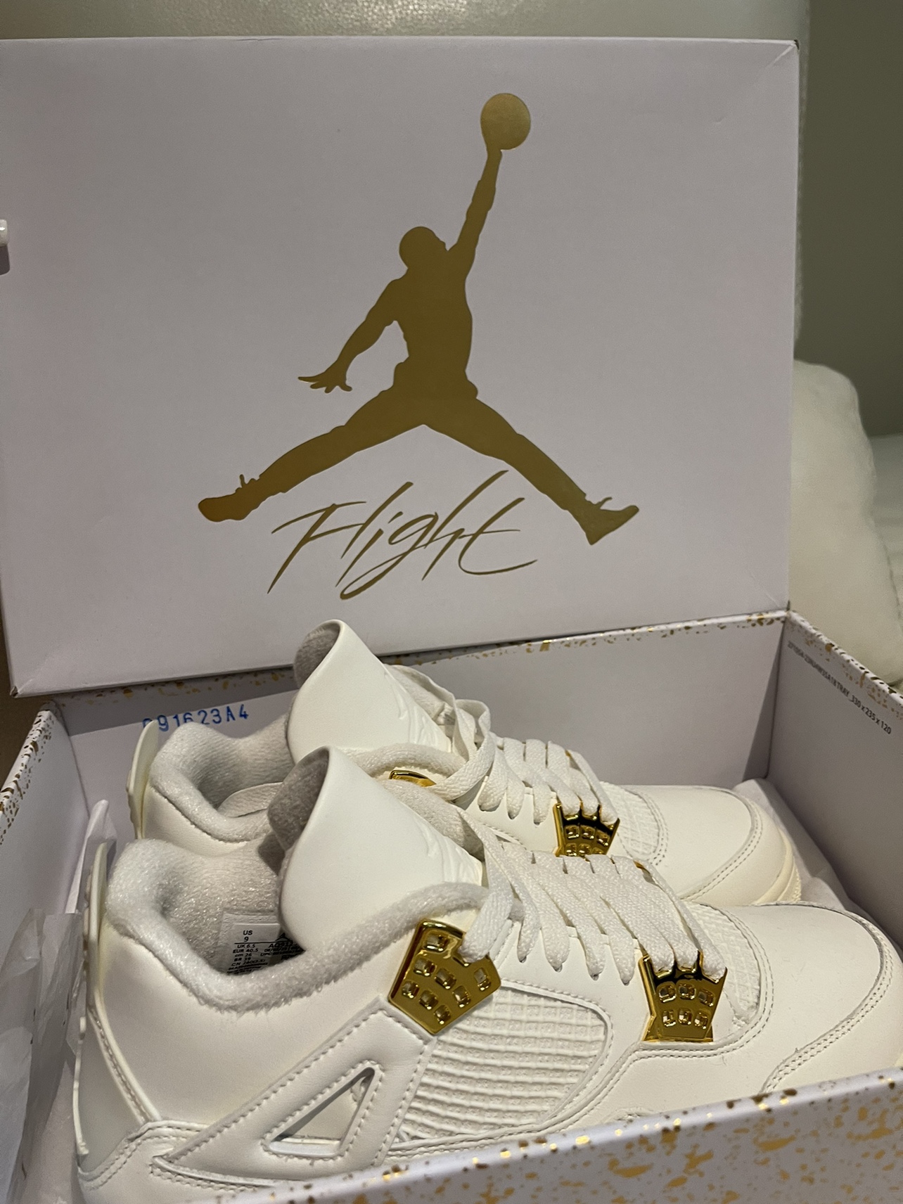 Jordan 4 Retro Gold - Woman’s - photo 5
