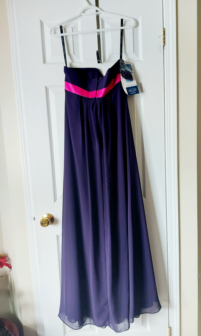 Alfred Angelo Strapless Formal Dress image indicator(4)