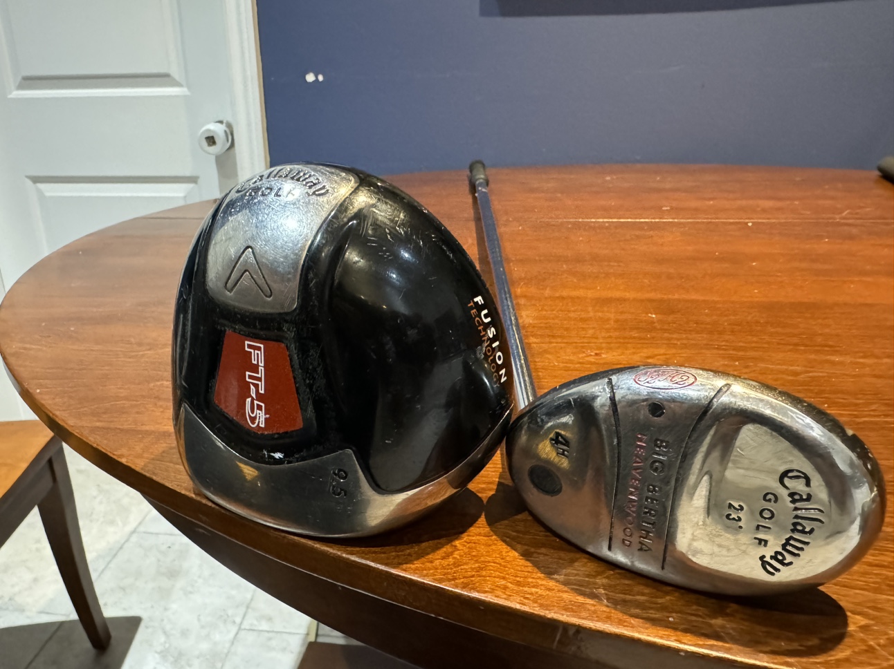 Golf clubs: Callaway Driver and Big Bertha Hybrid - Great Deal! thumbnail