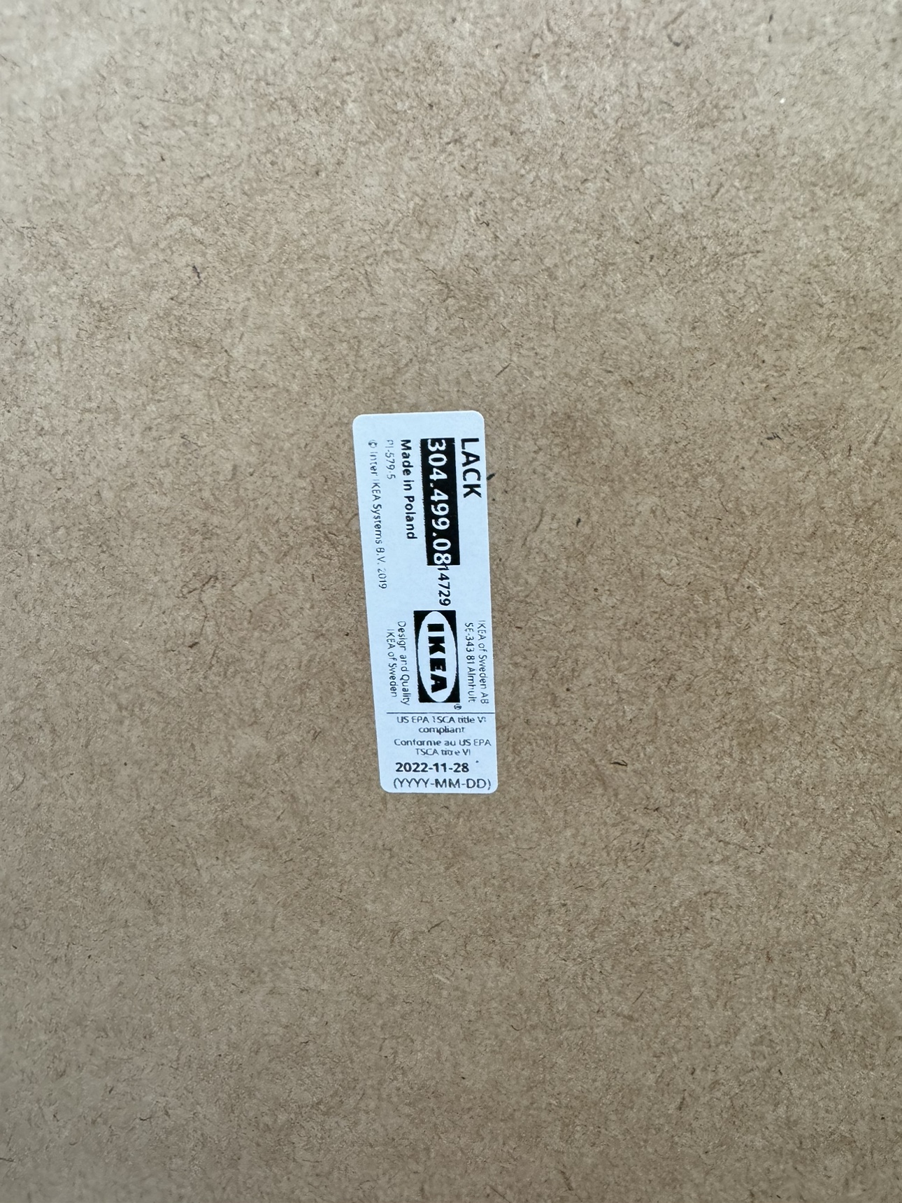 Moving out sale - ikea lack table - photo 3
