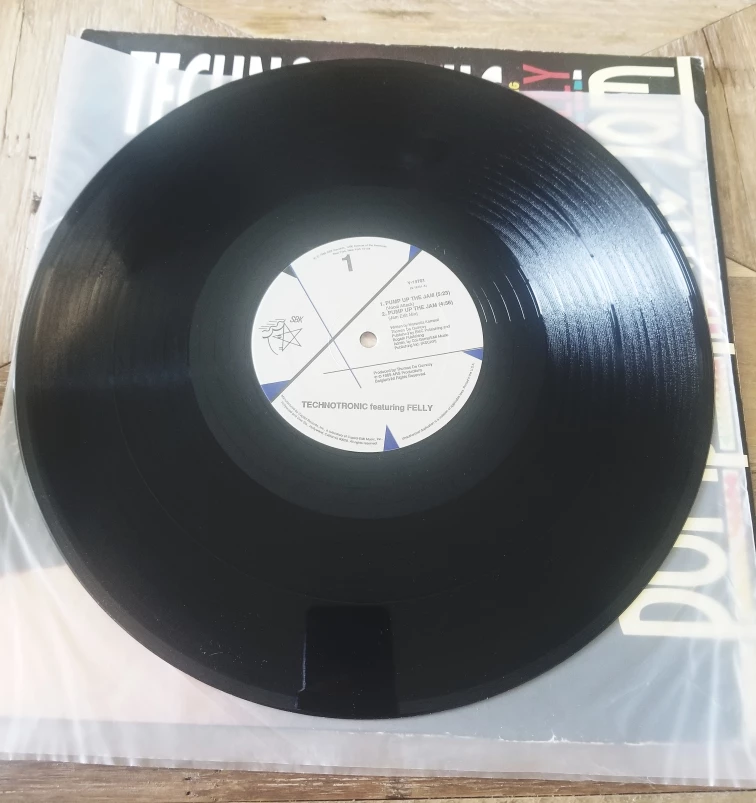 Pump Up The Jam 12" Vinyl - Technotronic Feat Felly image indicator(4)