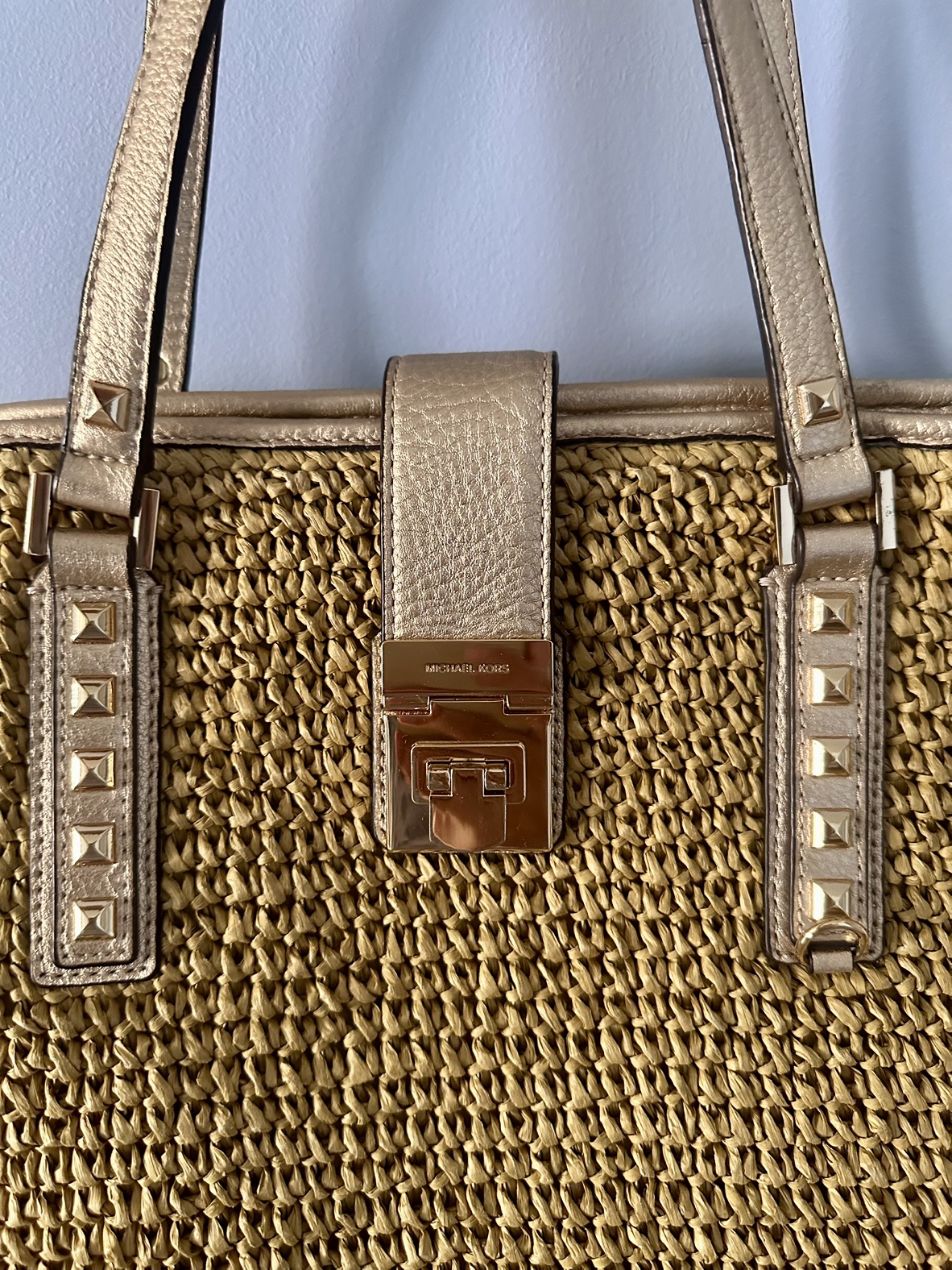Michael Kors Raffia tote bag - photo 2
