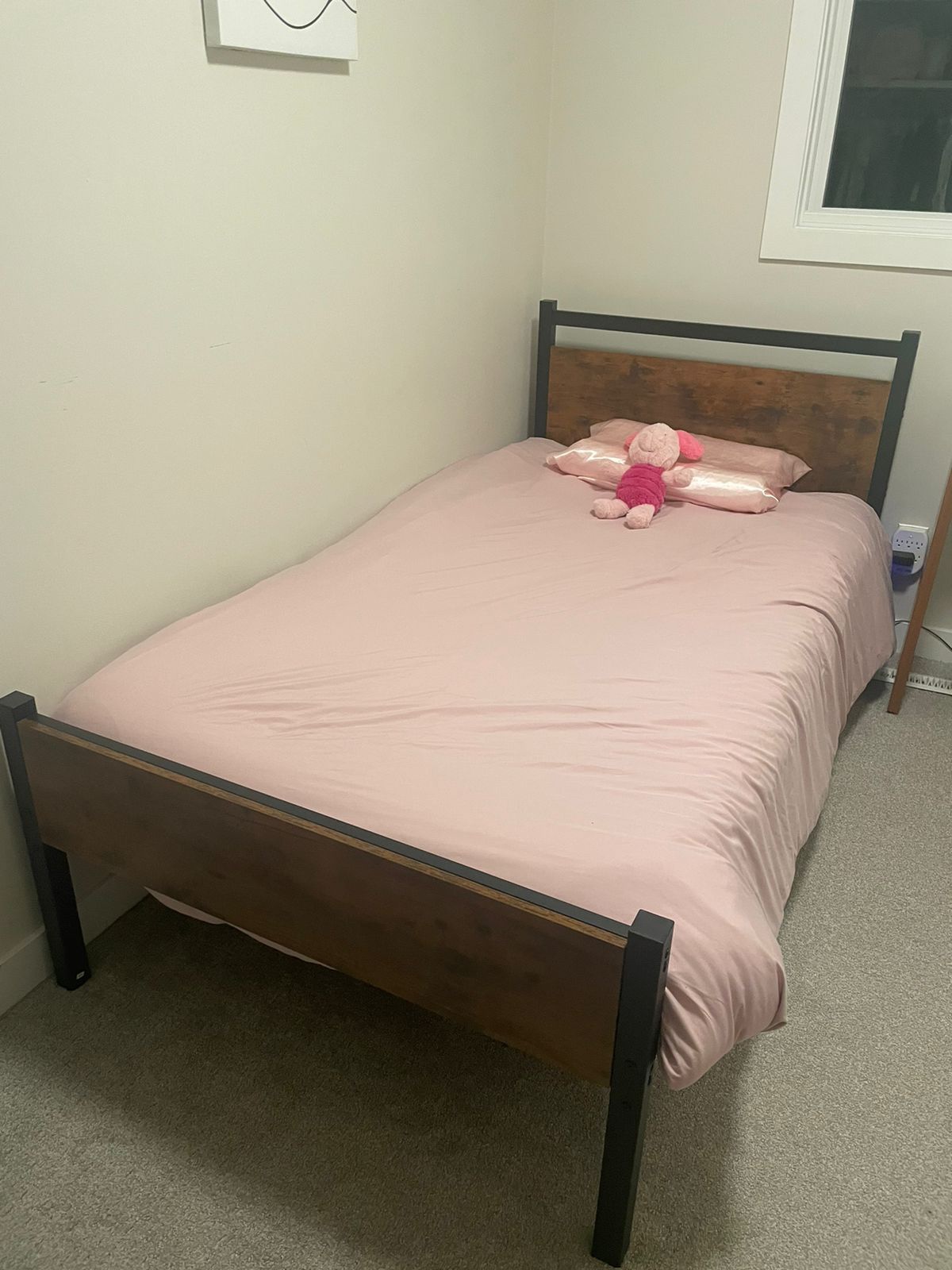 Twin bed with mattress 6 month use - photo 4