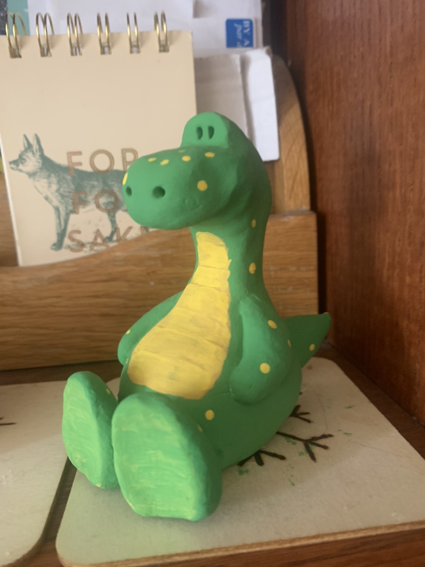 Handmade original dinosaur thumbnail