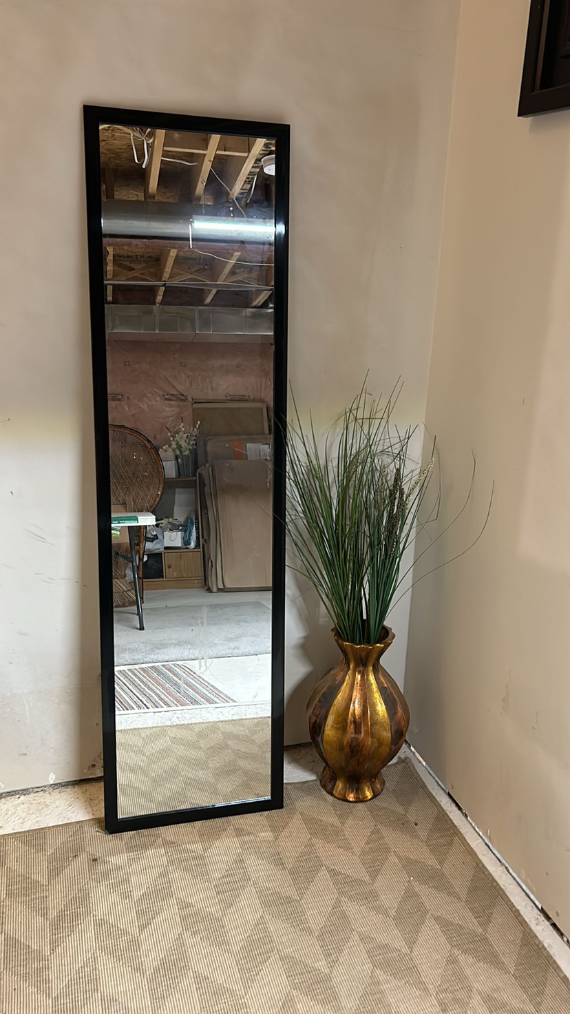 Black Wall Mirror