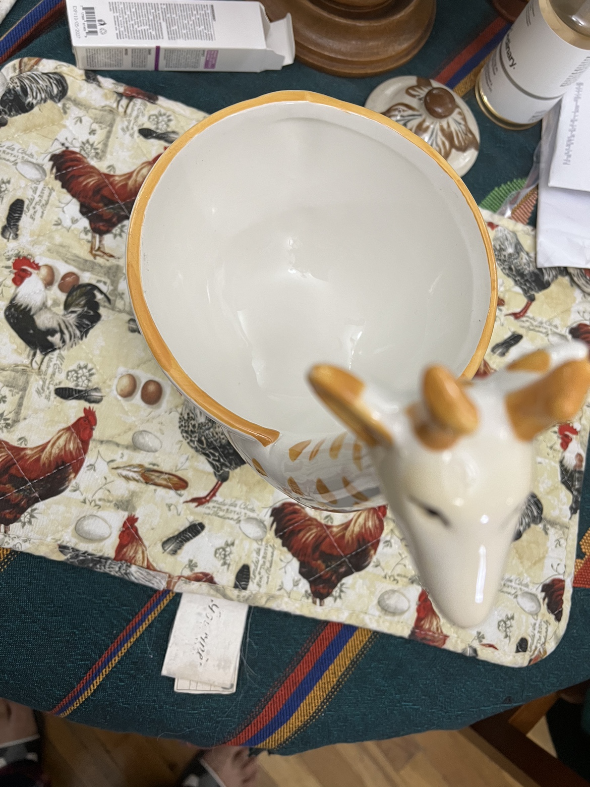 Jirafe statue bowl   $12 image indicator(4)