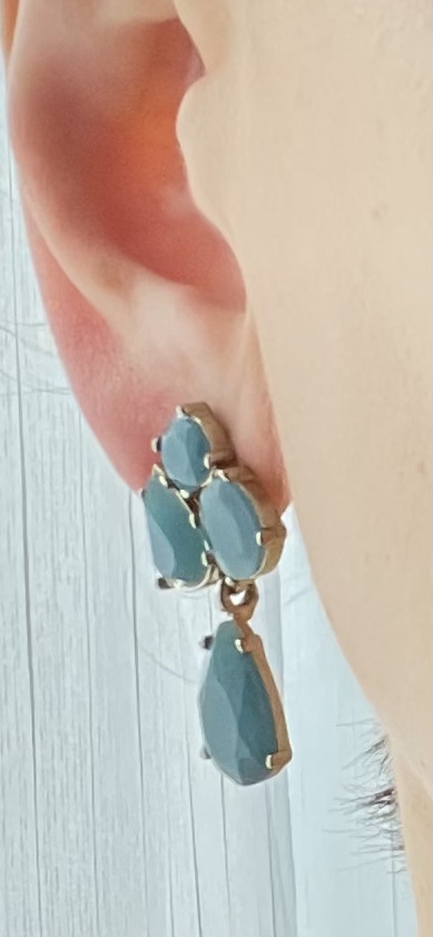 Summer blue earrings image indicator(2)