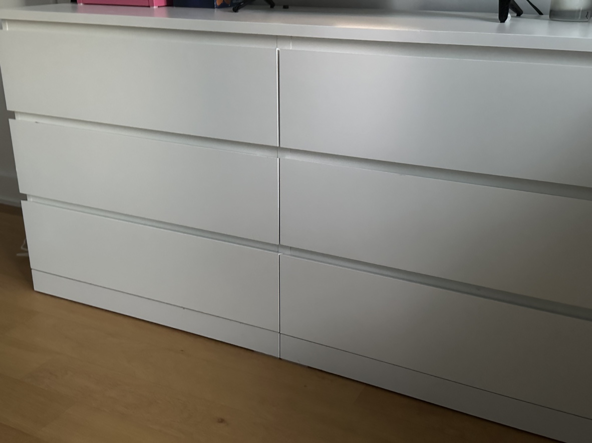 Ikea Malm 6 drawer dresser