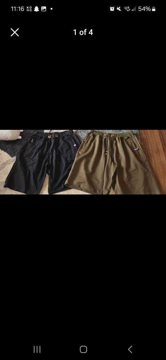 brsnd new set of 2 mens XL shorts thumbnail