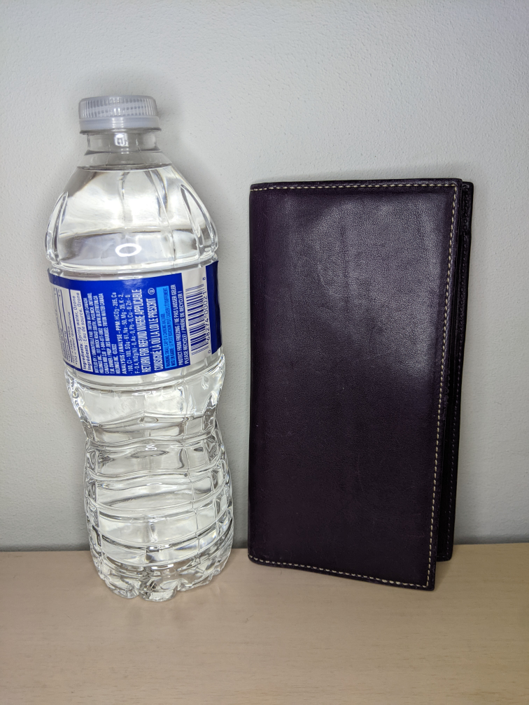 COACH Bifold Notebook Checkbook Cover Wallet Vintage Rare Retro image indicator(3)