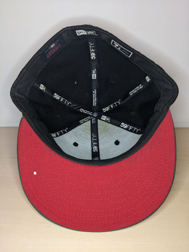 Blue Jays Baseball New Era 59FIFTY Fitted Hat Cap Size 7 1/2 image indicator(3)