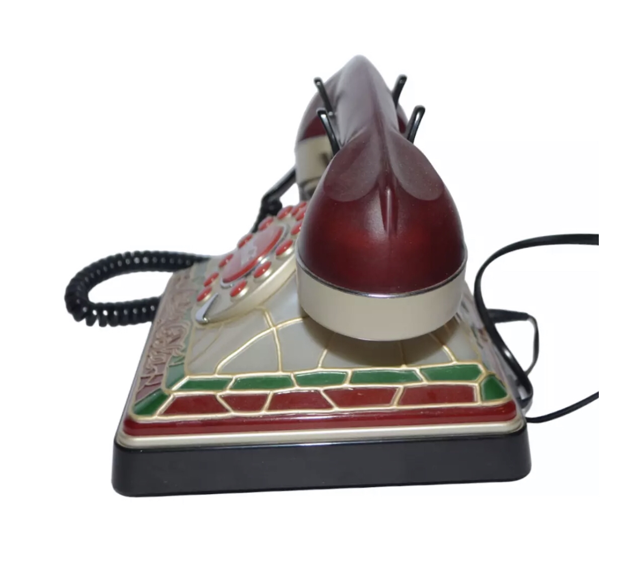 Coca Cola Landline Telephone - Tiffany Style Vintage image indicator(4)
