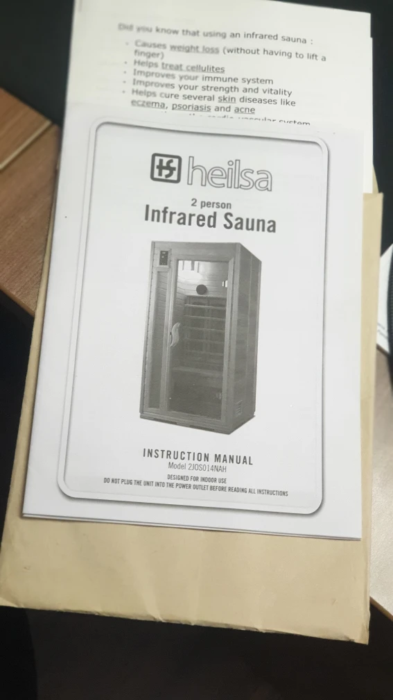 heilsa infrared sauna - photo 2