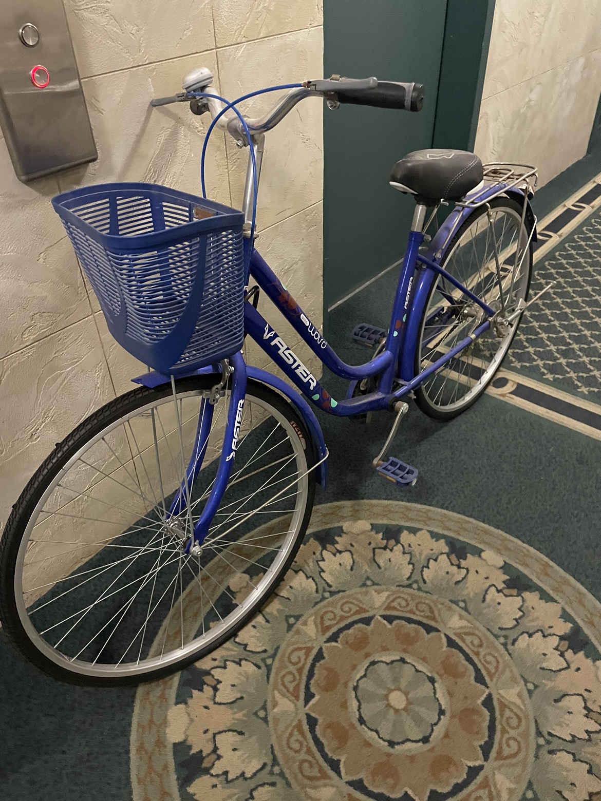 Bike with basket thumbnail