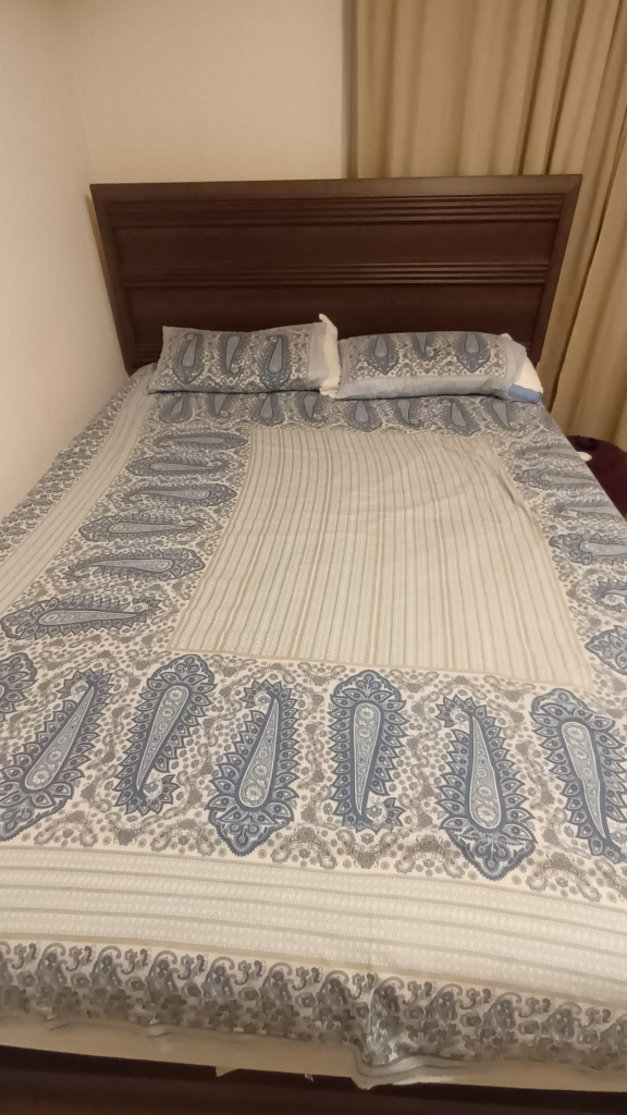 Queen Size Bed Frame with Spring Box