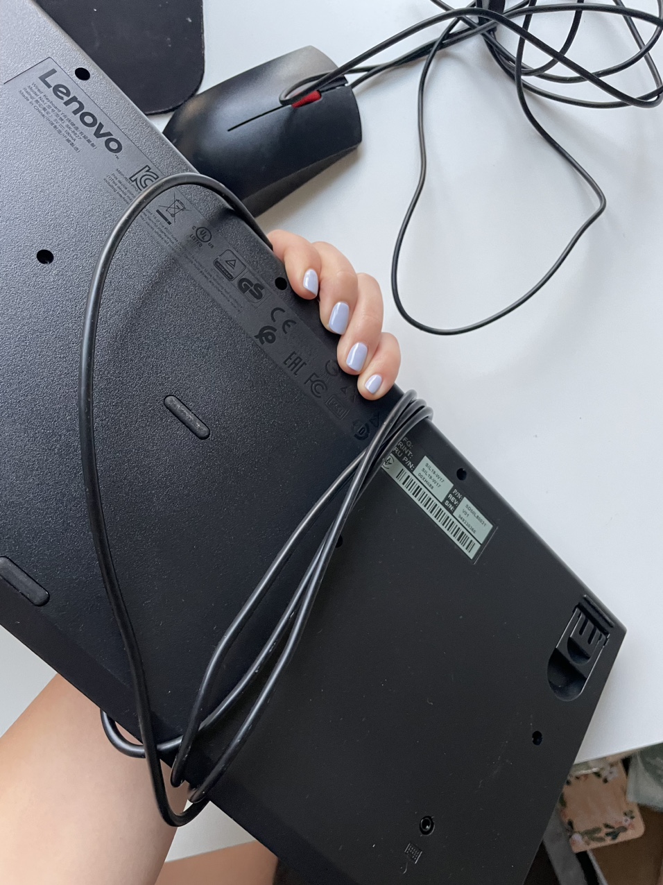 Wired keyboard and mouse image indicator(3)