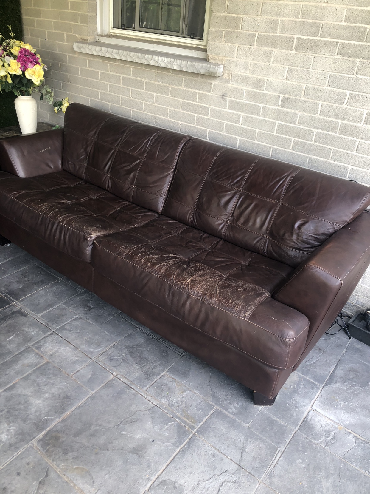 Leather sofa thumbnail