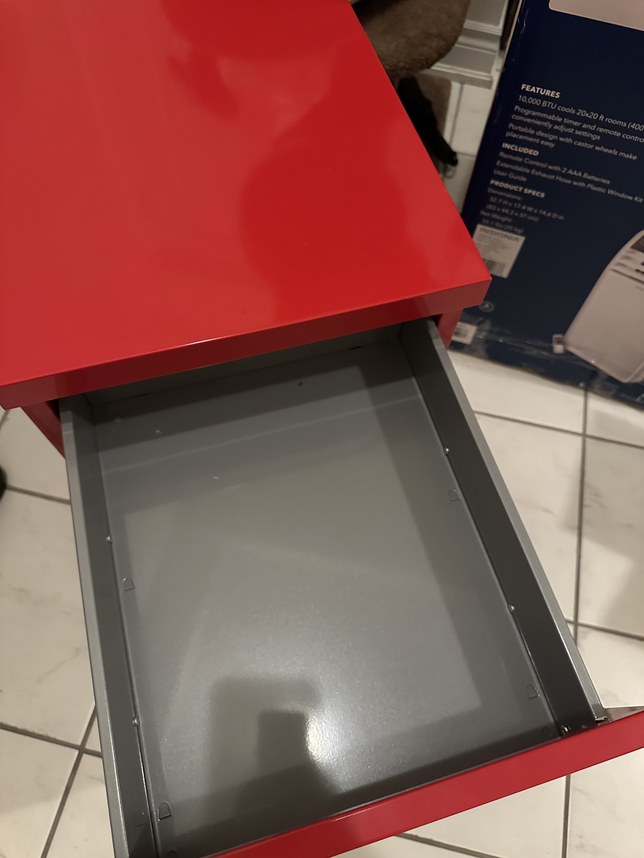 $10 Red drawer PICKUP ONLY - photo 2