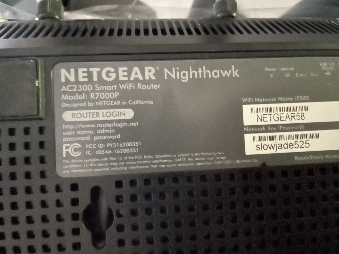 NETGEAR Nighthawk Smart WiFi Router (R7000P) - AC2300 - photo 2