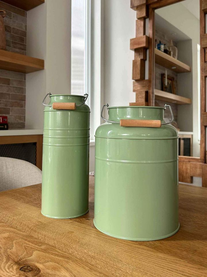 IKEA SOCKER Milk Can Vase Set thumbnail