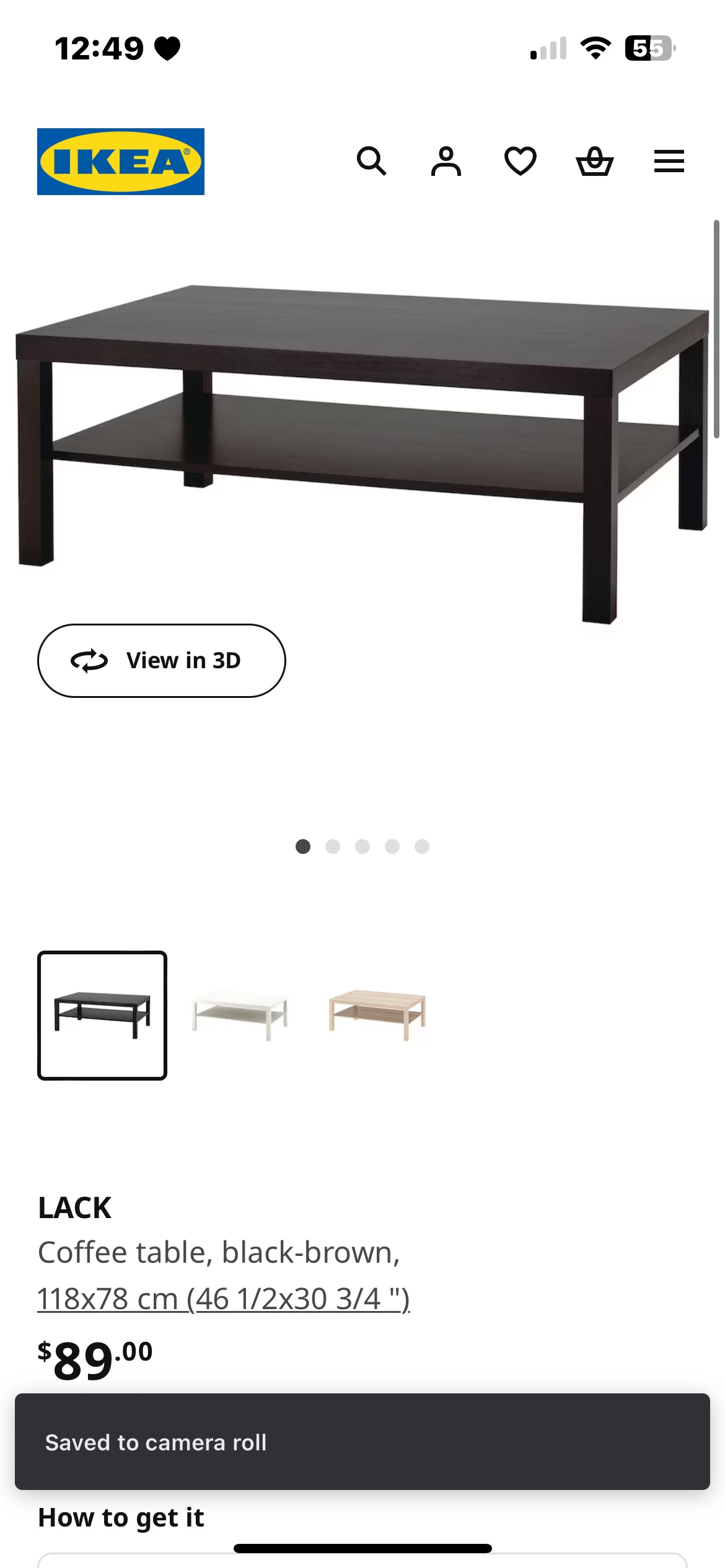 Coffee table from IKEA - photo 2