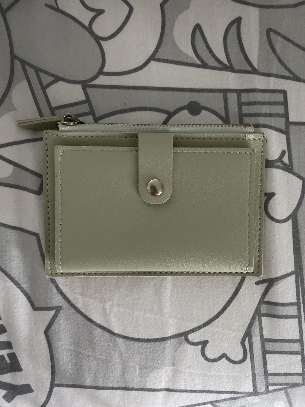 wallet with coin bag
