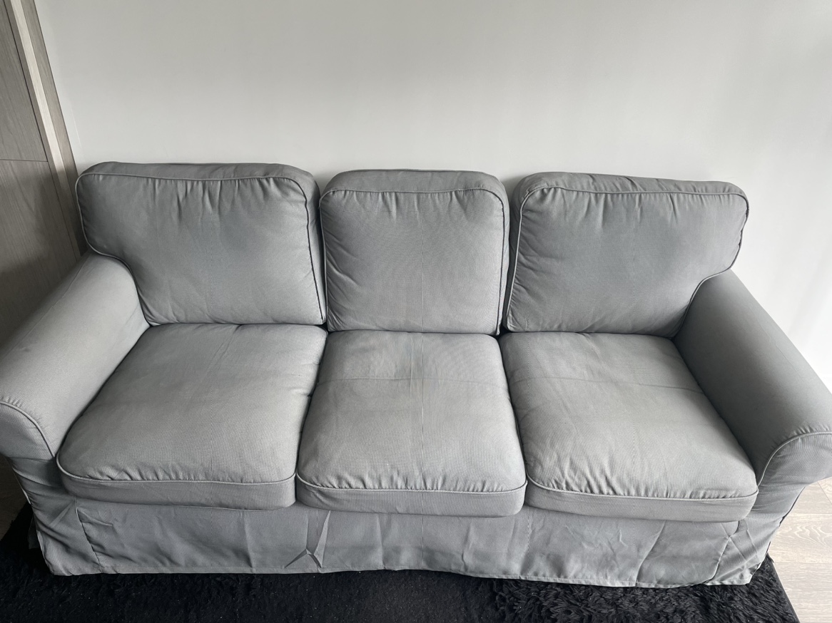 Sofa- Light Grey ( IKEA Uppland)