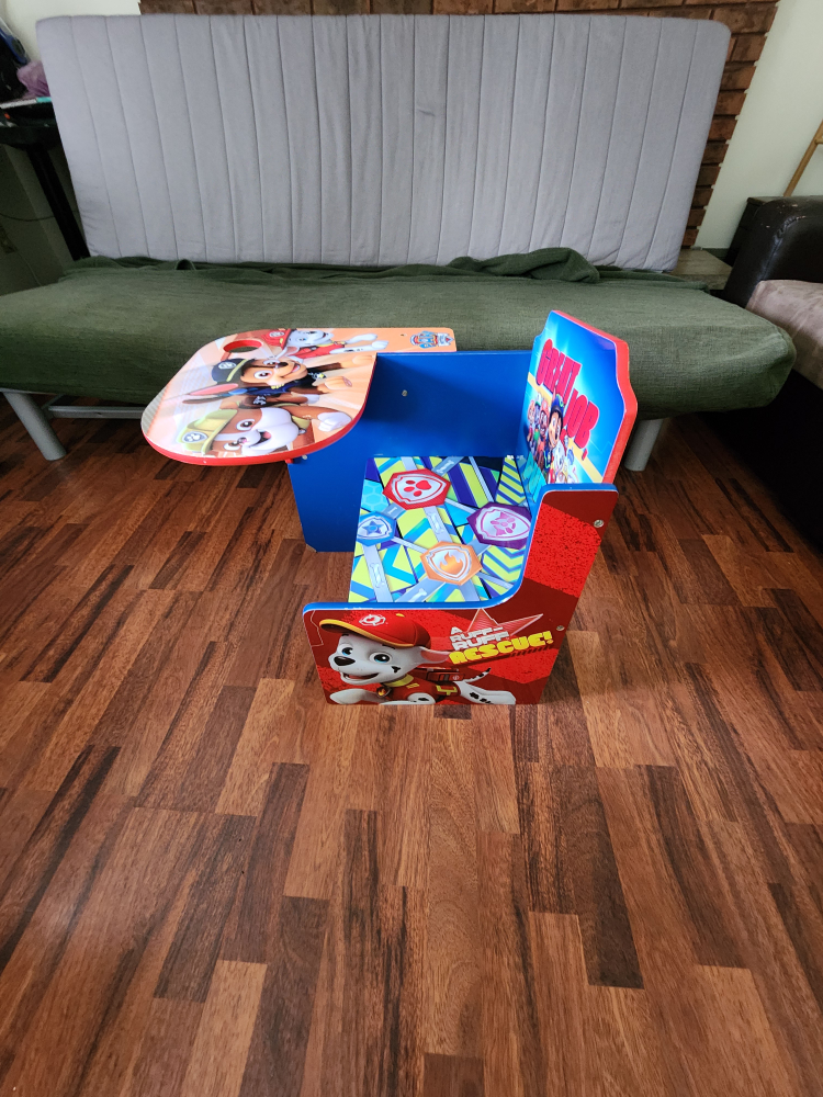 Paw Patrol kids chair desk