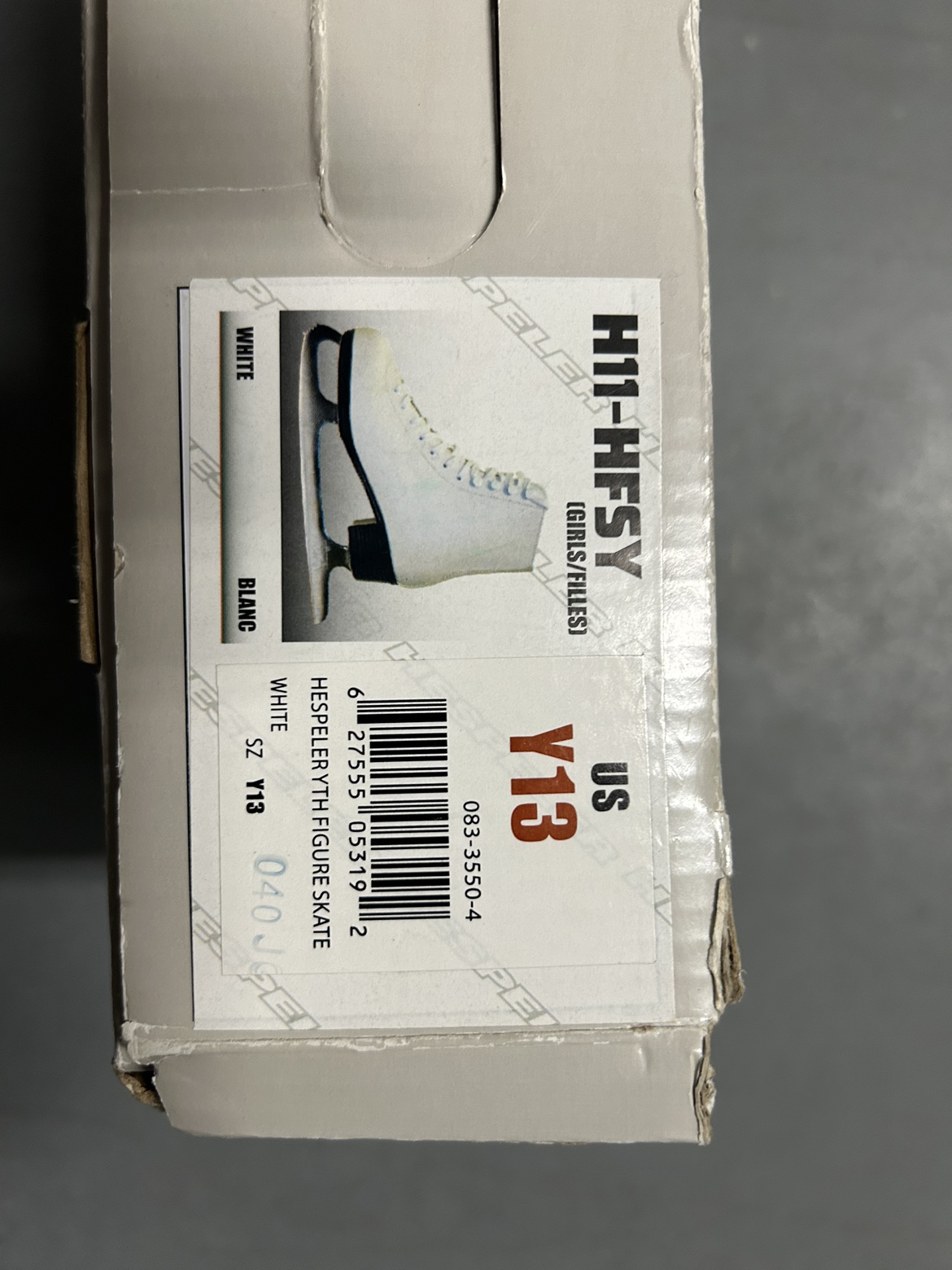 Girls skates Size Y13 image indicator(2)