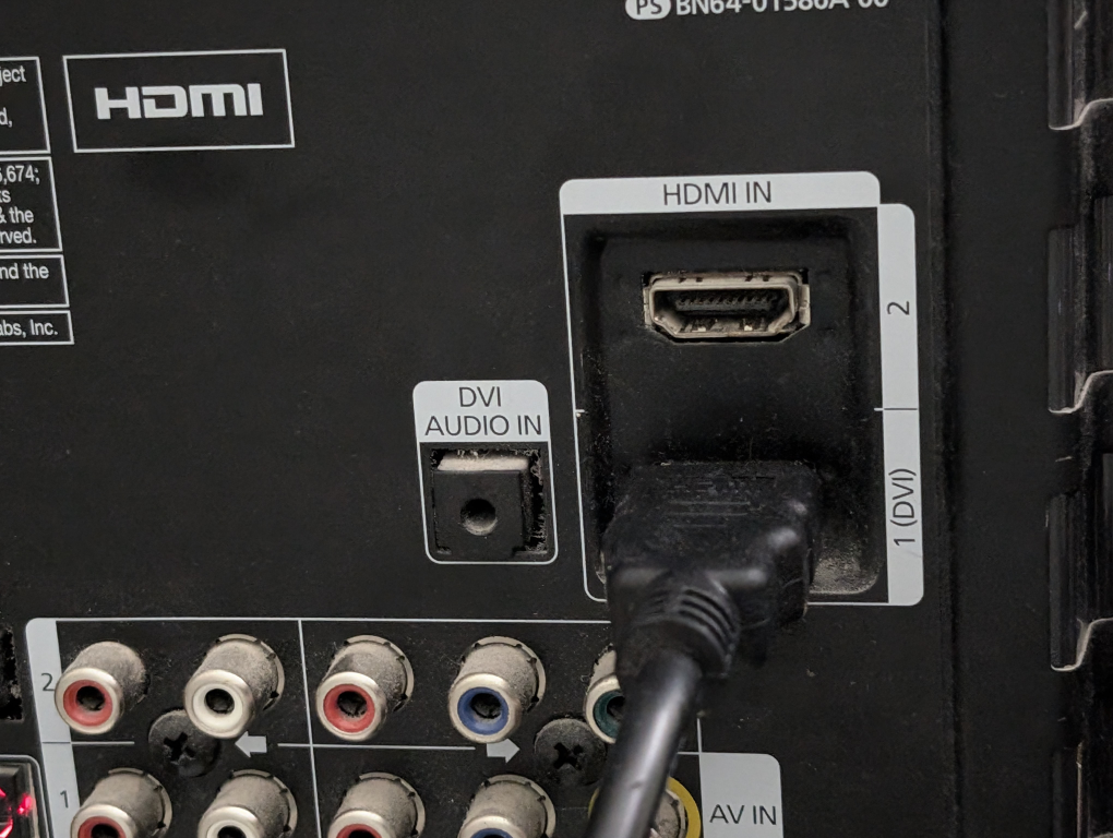 Samsung 51 inch plasma TV 720p (damaged) image indicator(3)